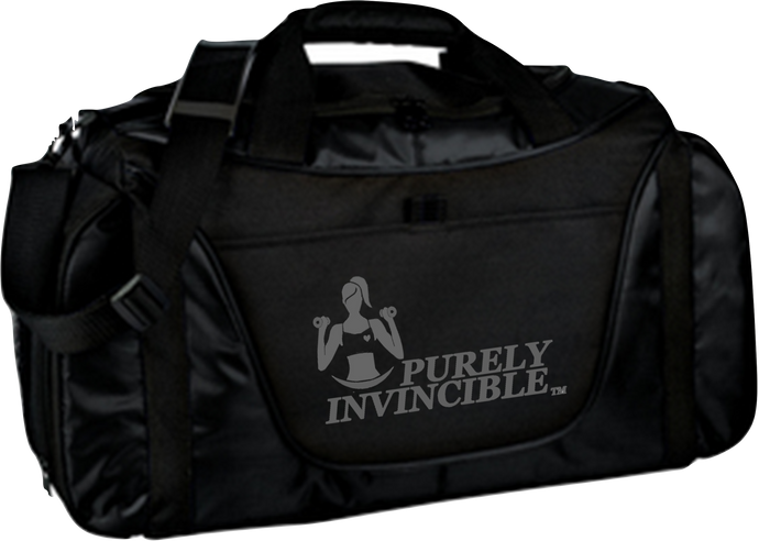 Women's Medium PURELY INVINCIBLE Gym Bag Black